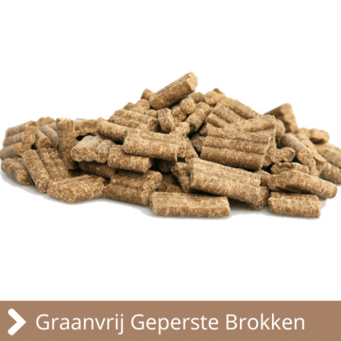 Graanvrij geperste brokken