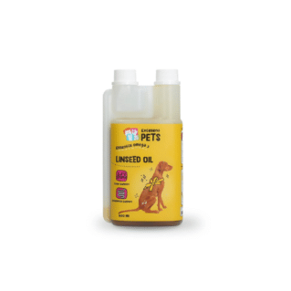 Excellent Pets lijnzaadolie voor honden 500ml - mimipets.nl