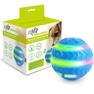 interactieve hondenbal licht beweging action ball hond speeltje