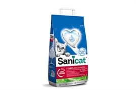 sanicat aloe vera kattenbakvulling 4l geurabsorberend kattengrit
